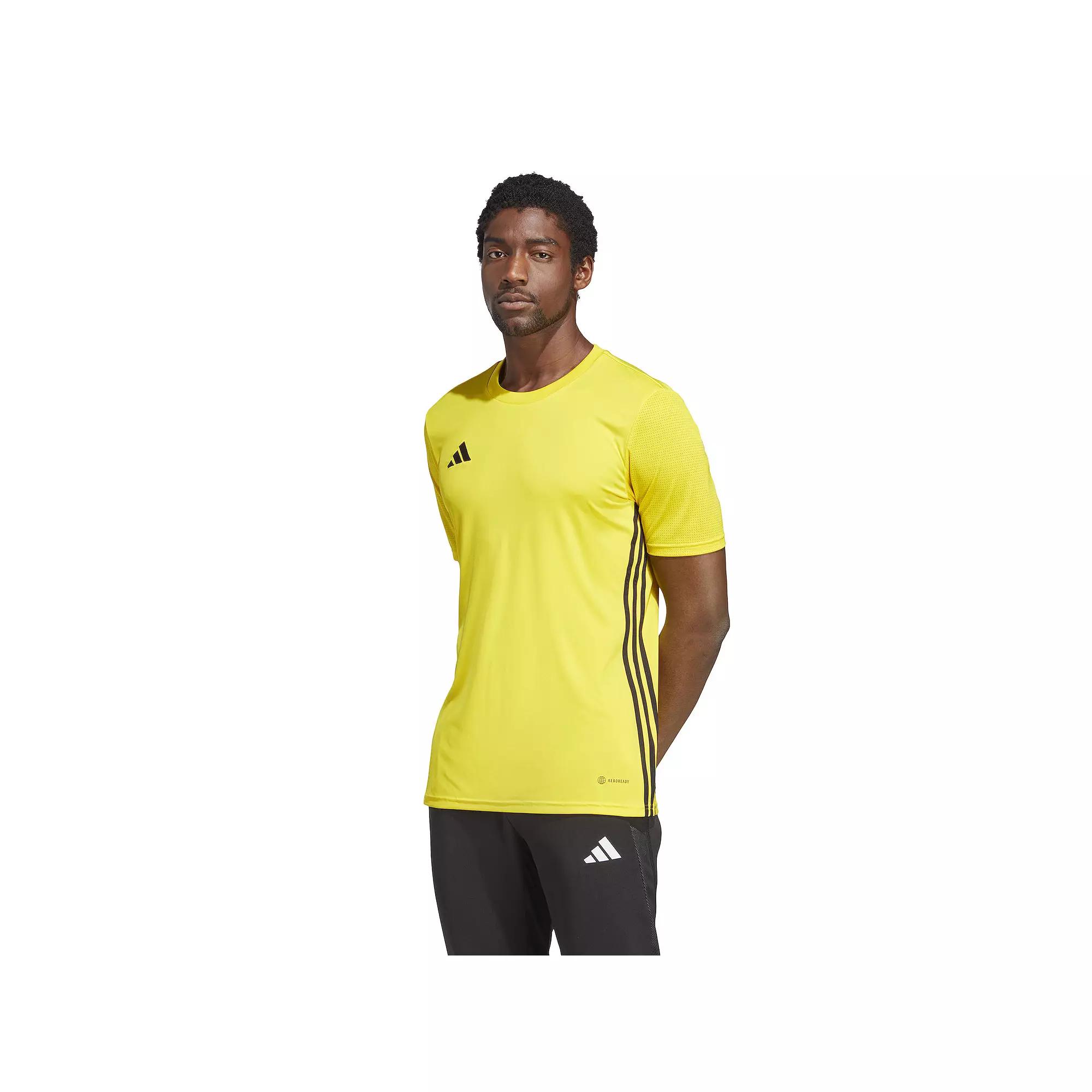Men's adidas Tabela 23 Tee, Size: XL, Multi Yellow Black Product Image