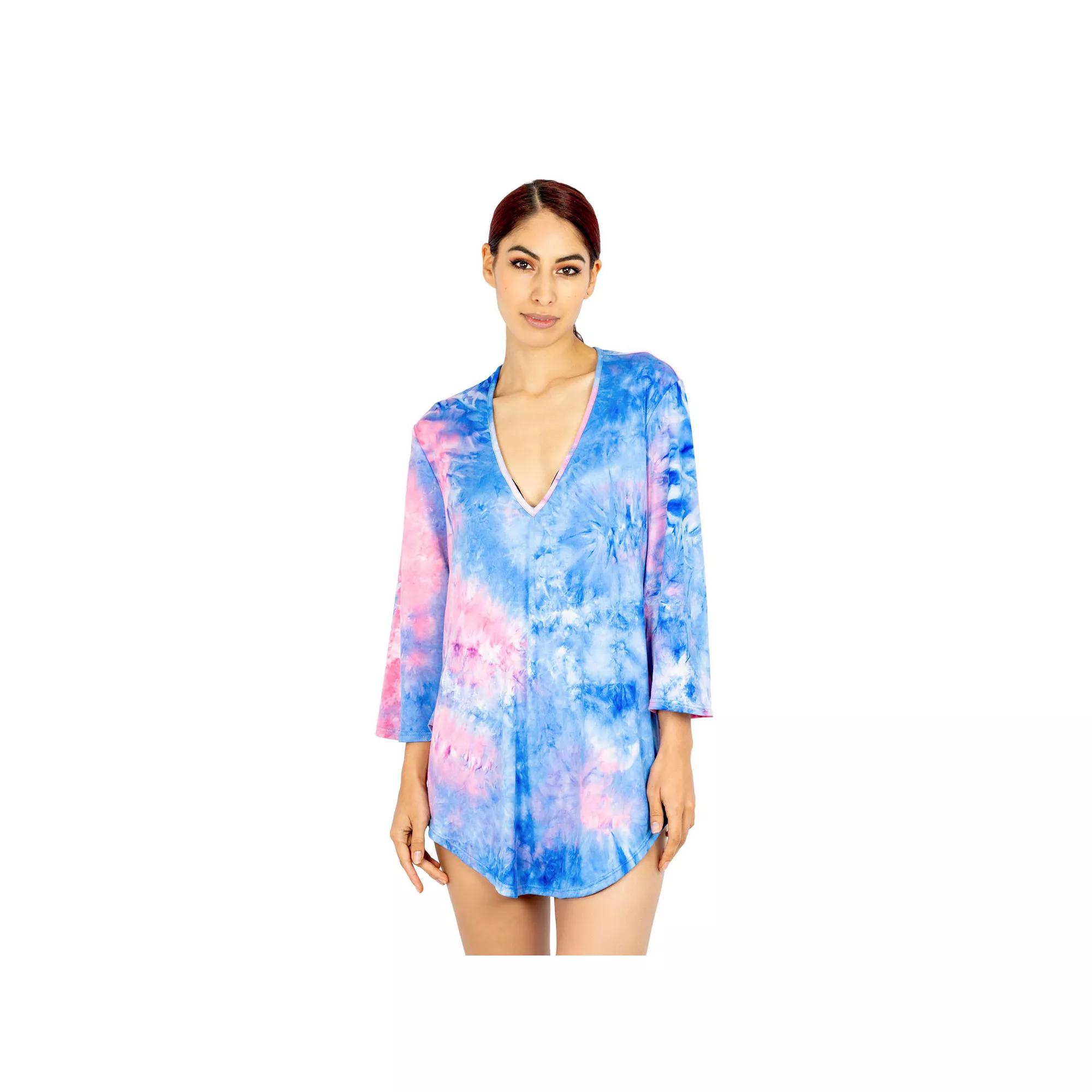 Women's Jordan Taylor Bell-Sleeve Tunic Swim Cover-Up,  Product Image