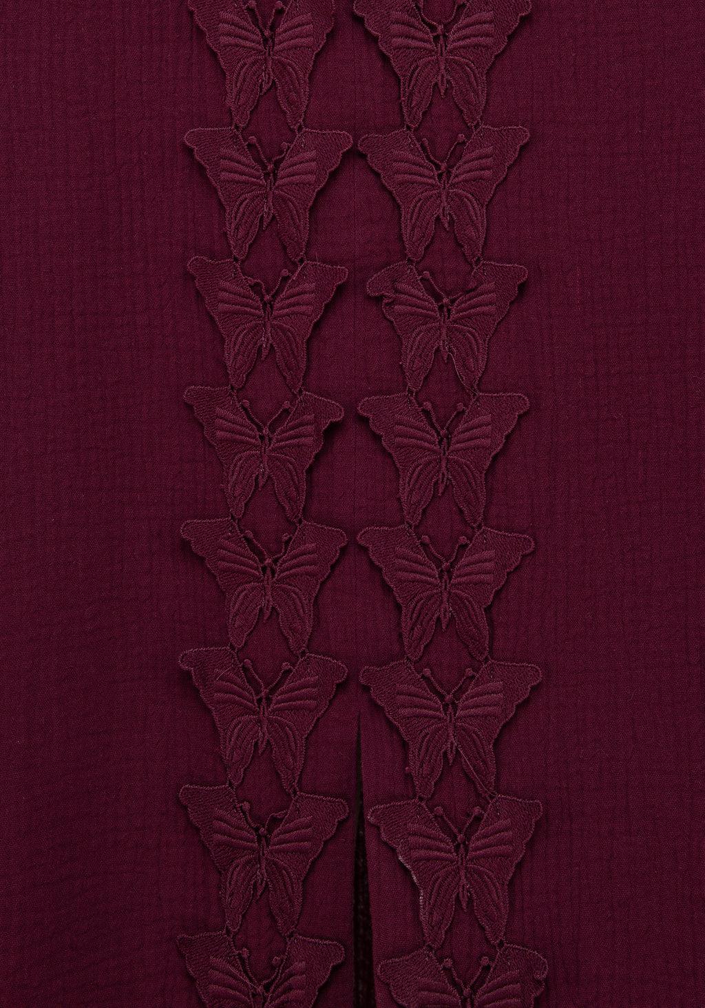 Psyche Textured Midi Skirt Product Image