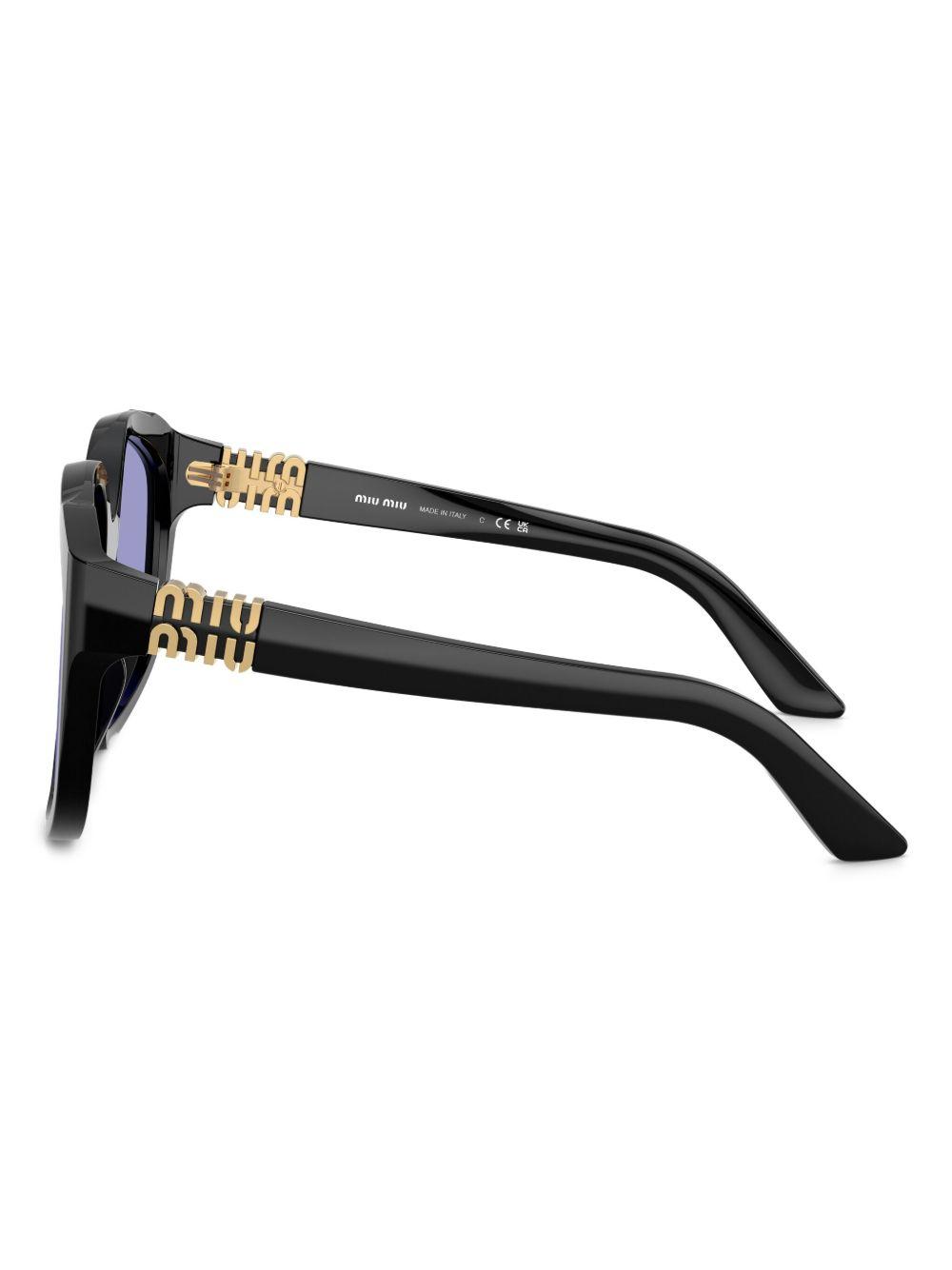 oversized-frame sunglasses Product Image