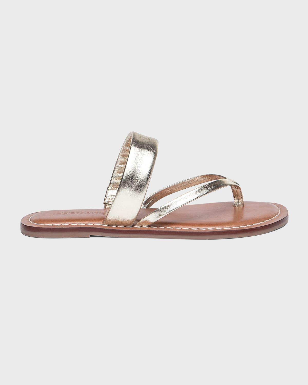 Womens Leia Leather Thong Sandals Product Image