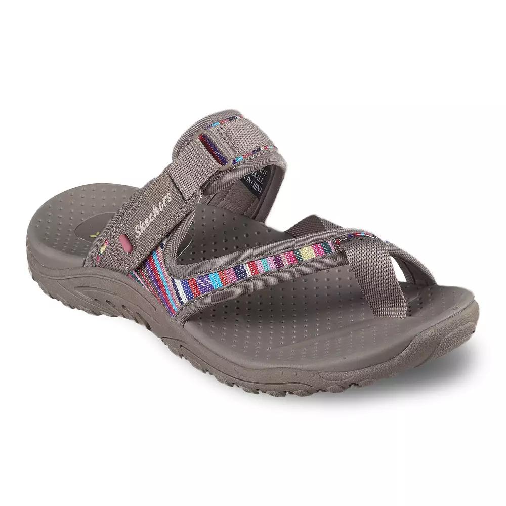 Skechers Reggae Baja Sunrise Women's Sandals, Size: 9, Brown Team Product Image