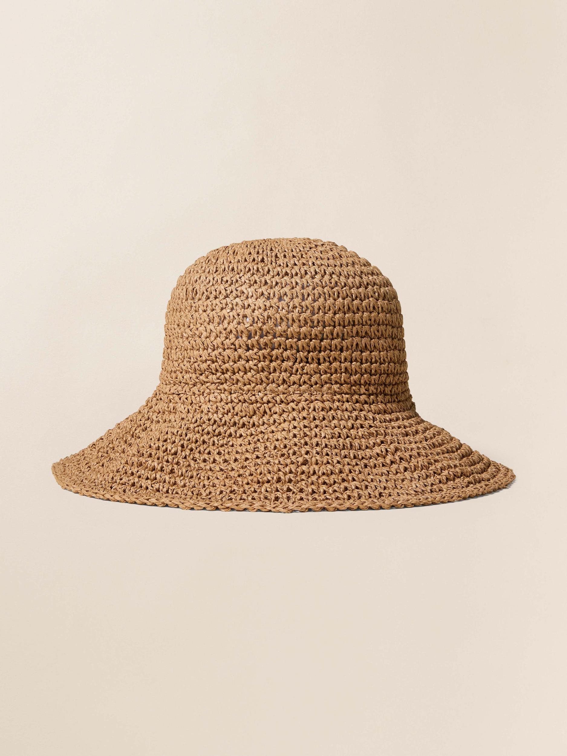 Womens Straw Sun Hat - Salt Female Product Image