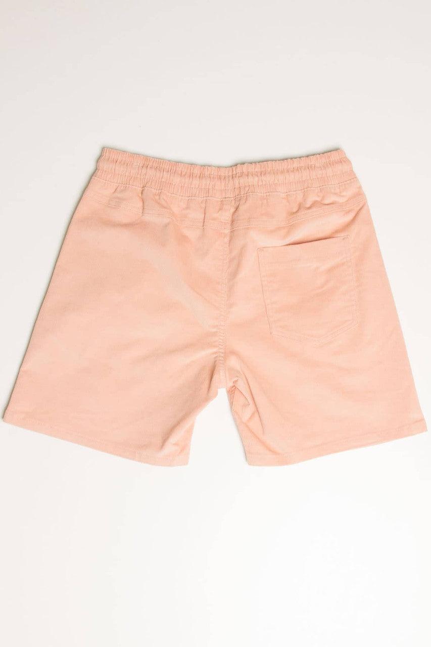 Peach Corduroy Shorts Product Image