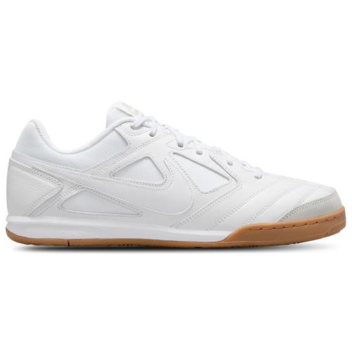 Nike Mens Nike Gato - Mens Soccer Shoes White/White/Gum Product Image