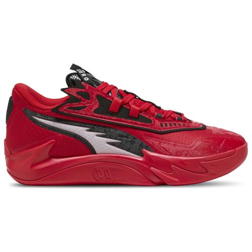 PUMA Mens Scoot Henderson PUMA Scoot Zeros 2 Shift - Mens Shoes White/Red/Black Product Image