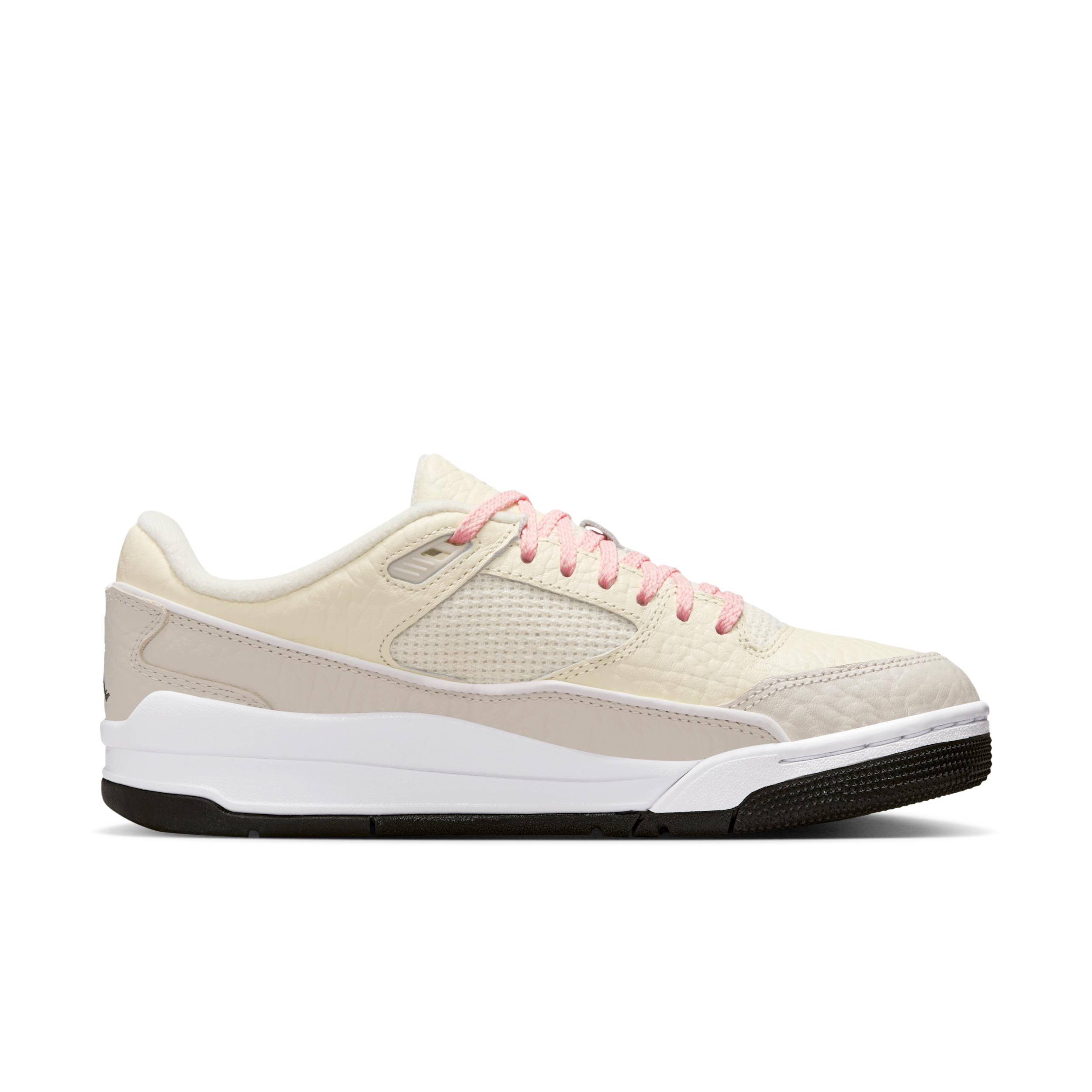 Jordan Womens Flight Court Casual Shoes in Coconut Milk/Light Orewood Brown/Sail Product Image