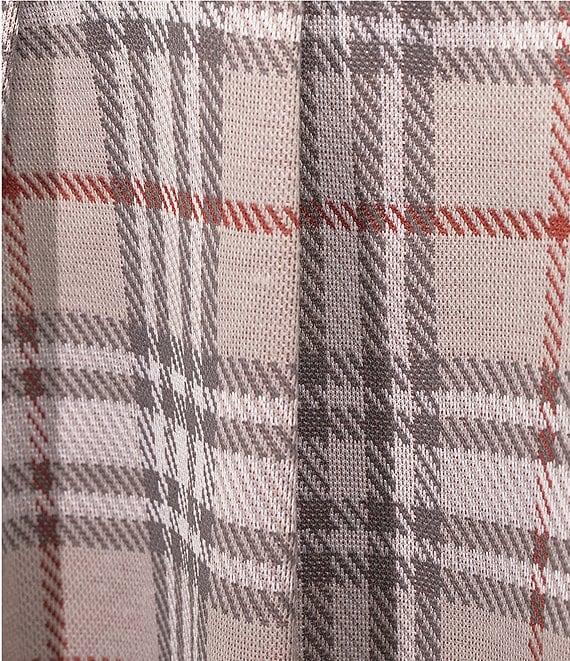 Honey & Sparkle Plaid Pleated Skirt Product Image