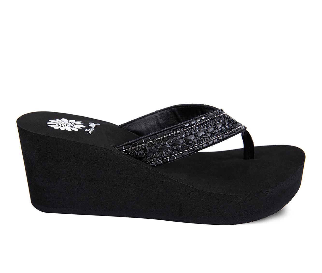 Women's Yellow Box Emmil Flip-Flops Product Image