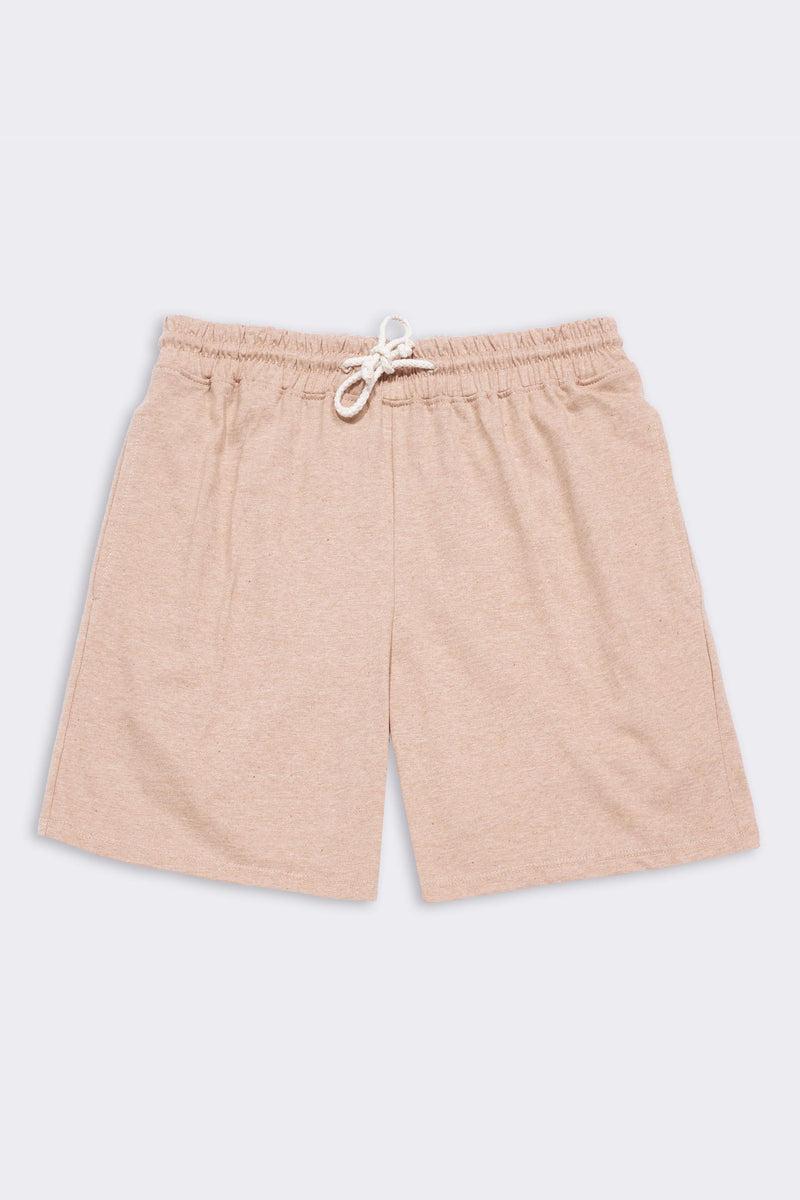 Women's Organic Heirloom Brown Athletic Shorts Product Image