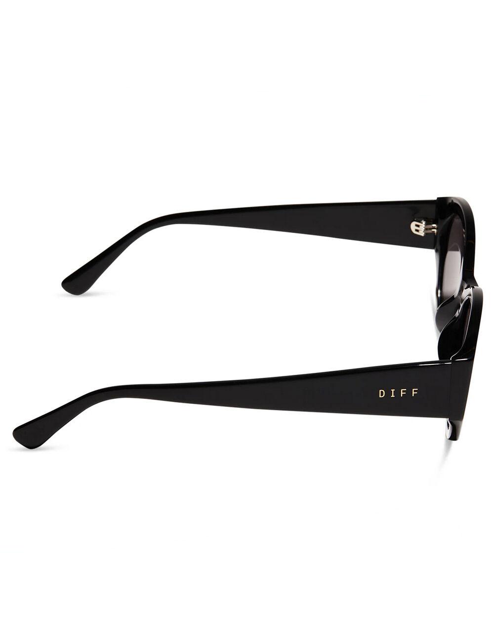 DIFF EYEWEAR Linnea Sunglasses - BLACK Product Image