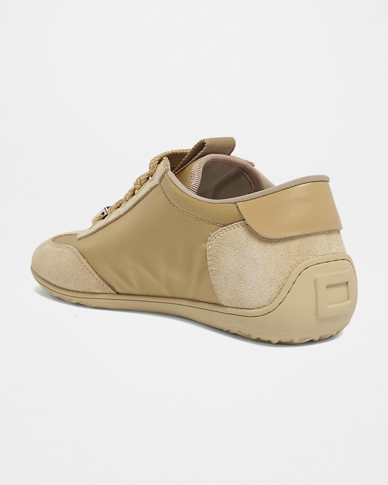 Viv Low-Top Canvas and Suede Sneakers Product Image