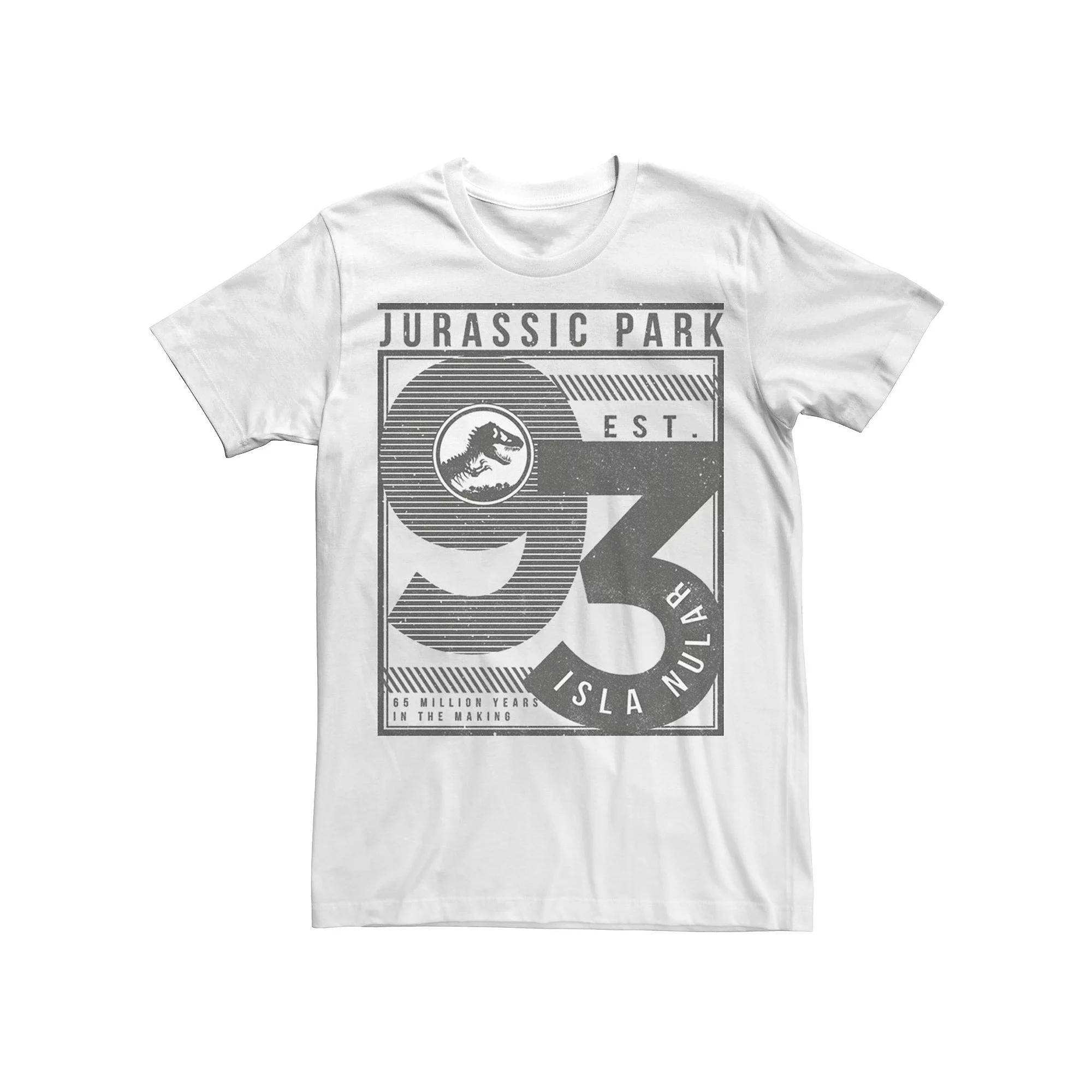 Men's Jurassic Park Est. 93 Isla Nublar Poster Tee,  Product Image