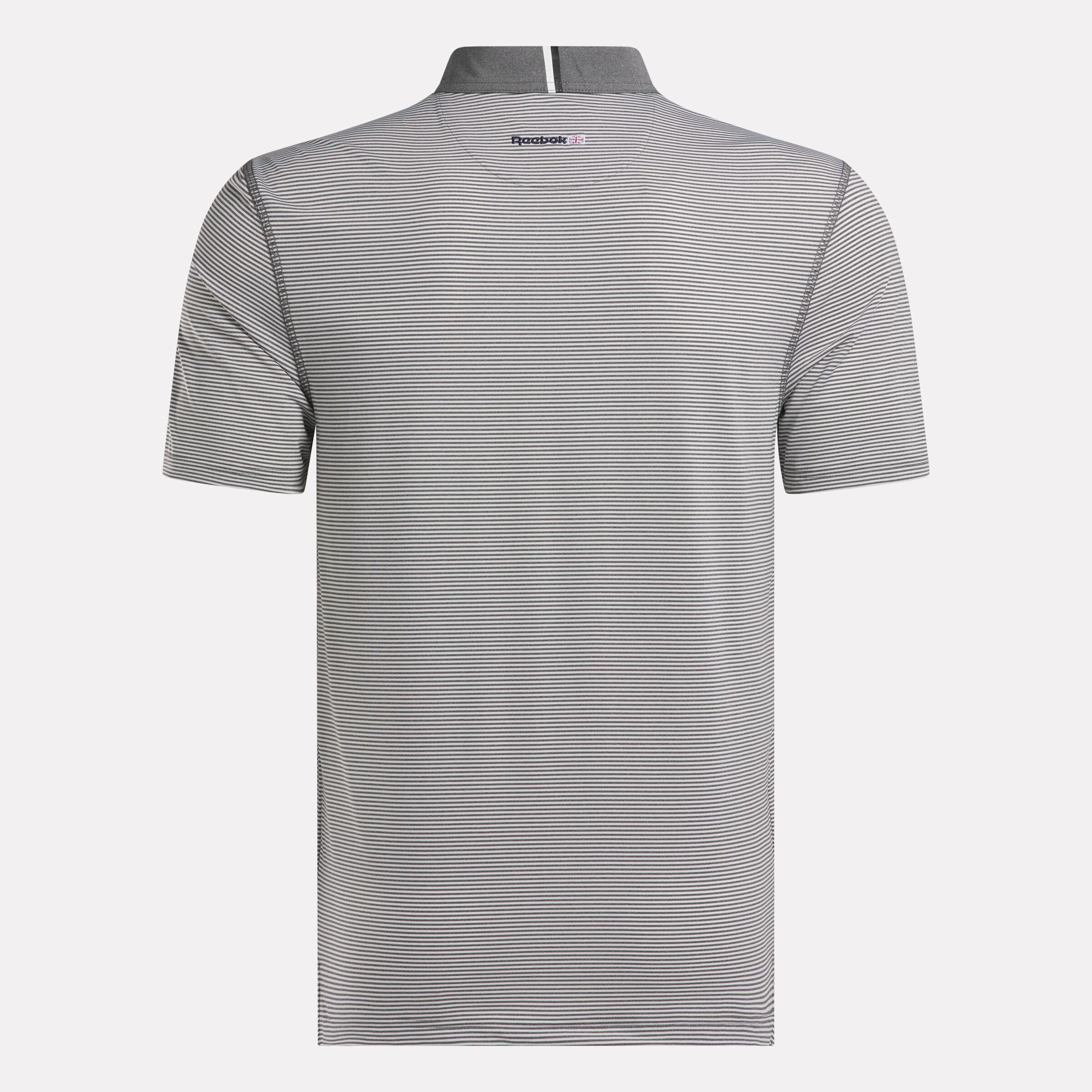 Men's Short Sleeve Core Stripe Polo Shirt Male Product Image