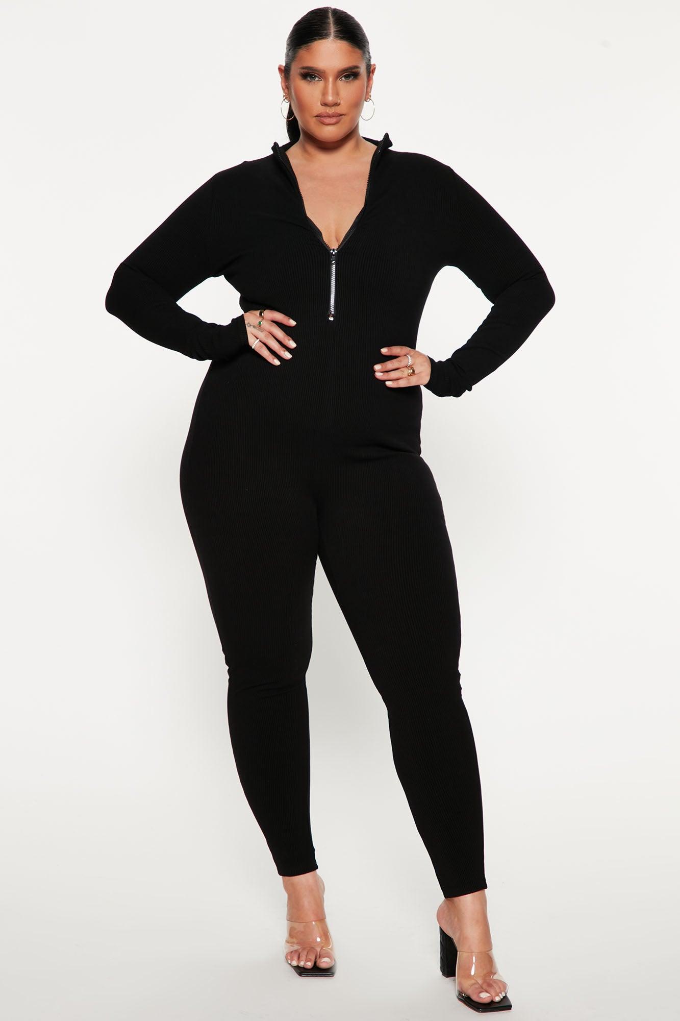 Sabrina Snatched Jumpsuit - Black Product Image