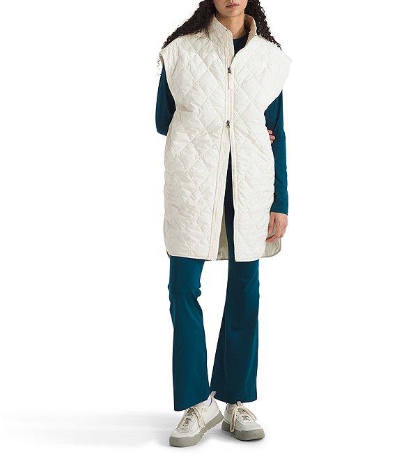 The North Face Diamond Peak Insulated Rollover Collar Zip Front Vest Product Image