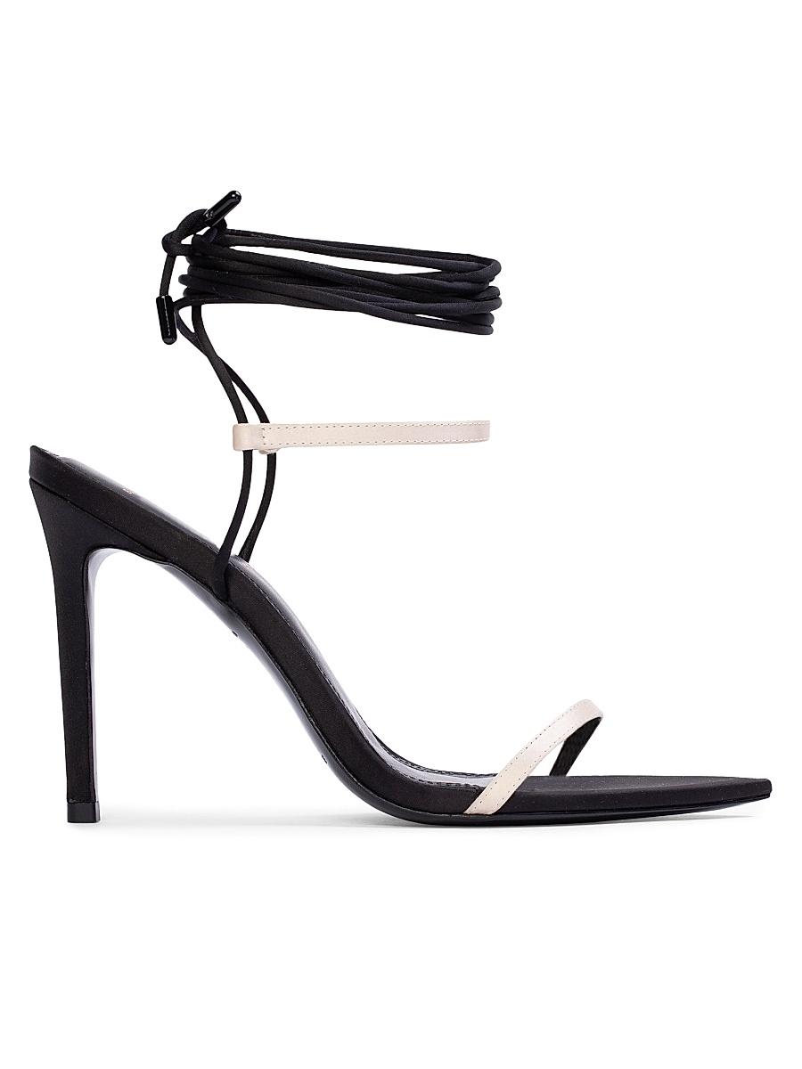 Womens Lauren 100MM Strappy Sandals Product Image