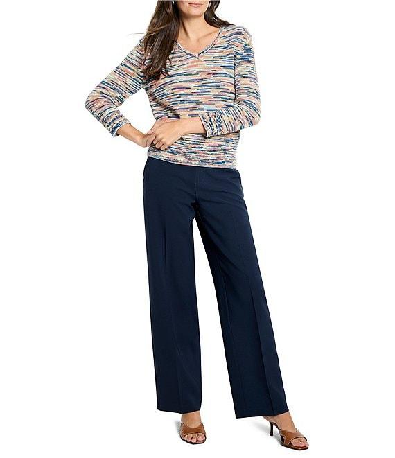 NIC + ZOE Lenox Stretch Suiting Wide Leg Pants Product Image