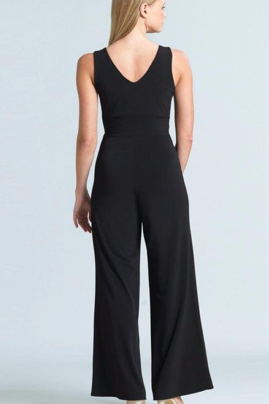 V-Neck Knit Jumpsuit Product Image