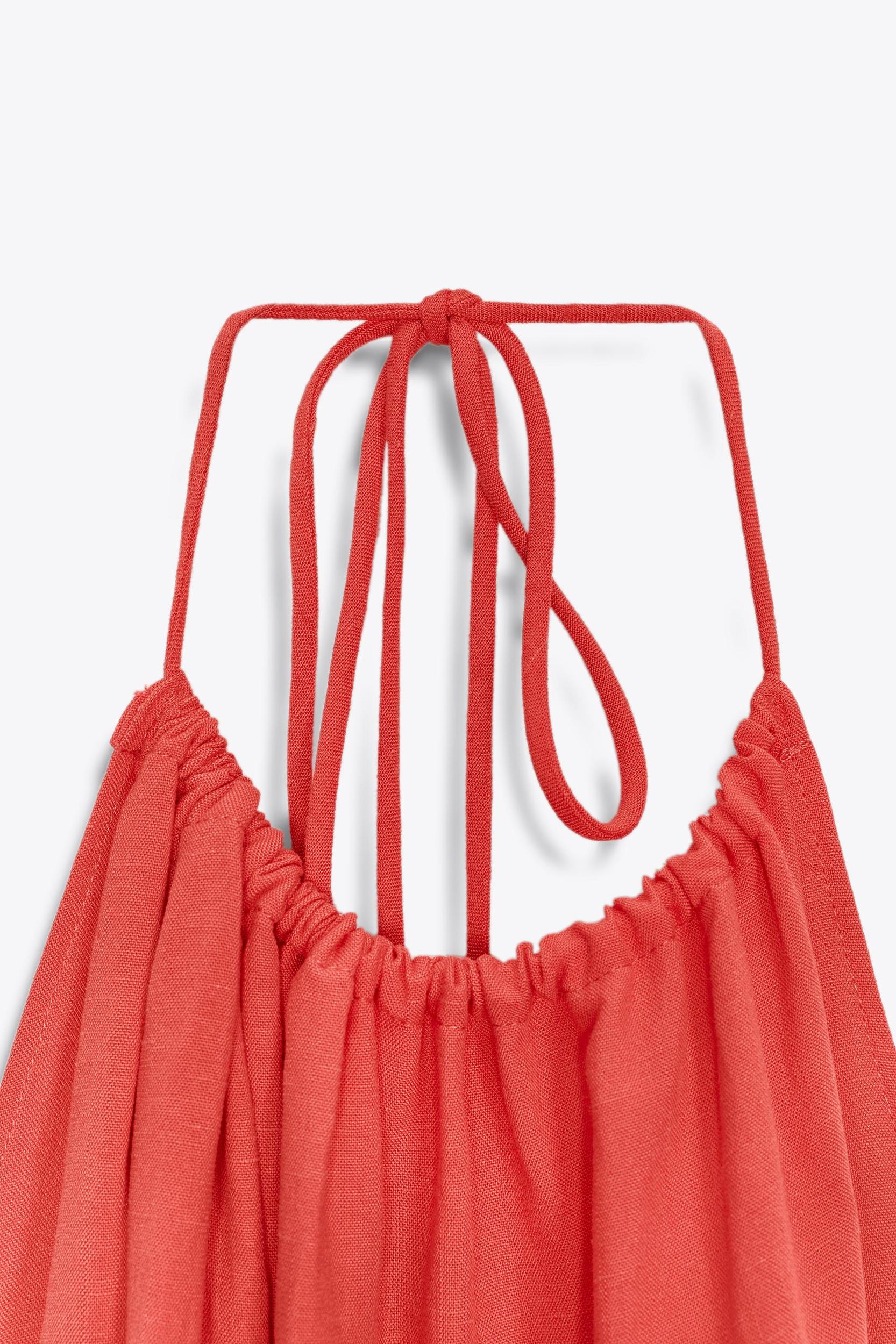 OPEN-BACK HALTER DRESS Product Image
