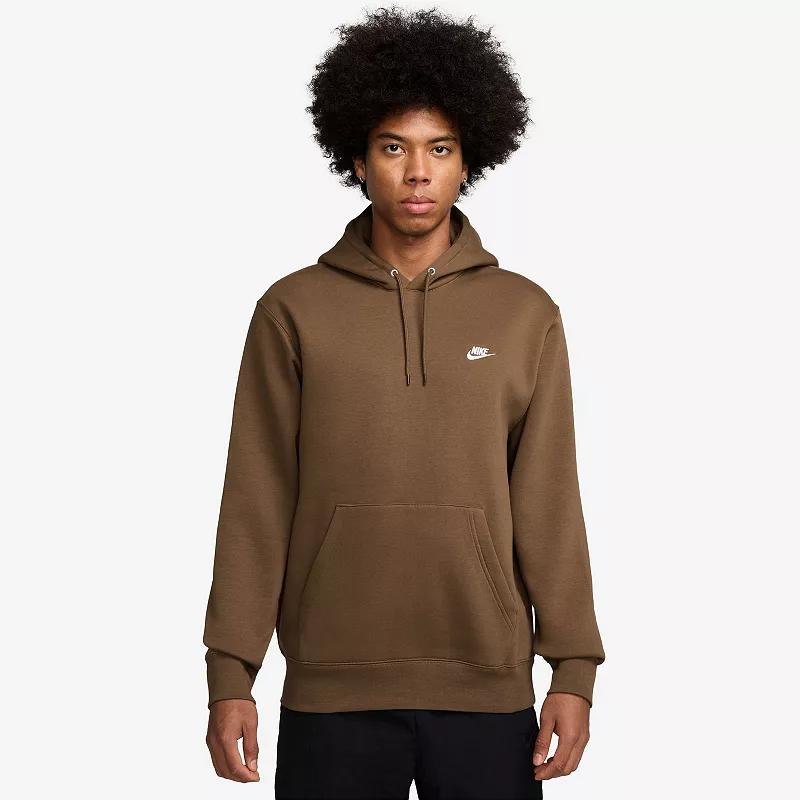 Big & Tall Nike Club Pull-Over Fleece Hoodie, Men's,  Product Image