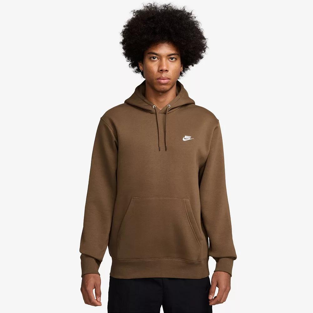 Big & Tall Nike Club Pull-Over Fleece Hoodie, Men's,  Product Image