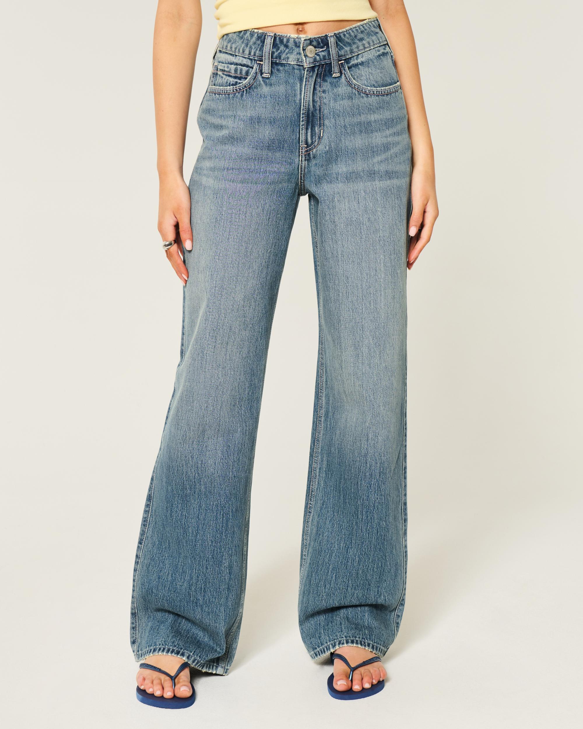 High-Rise Baggy Jeans Product Image