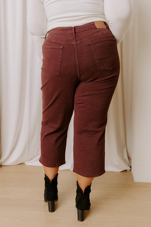 Judy Blue The Kenzo High Waist Wide Leg Jean Curves Product Image