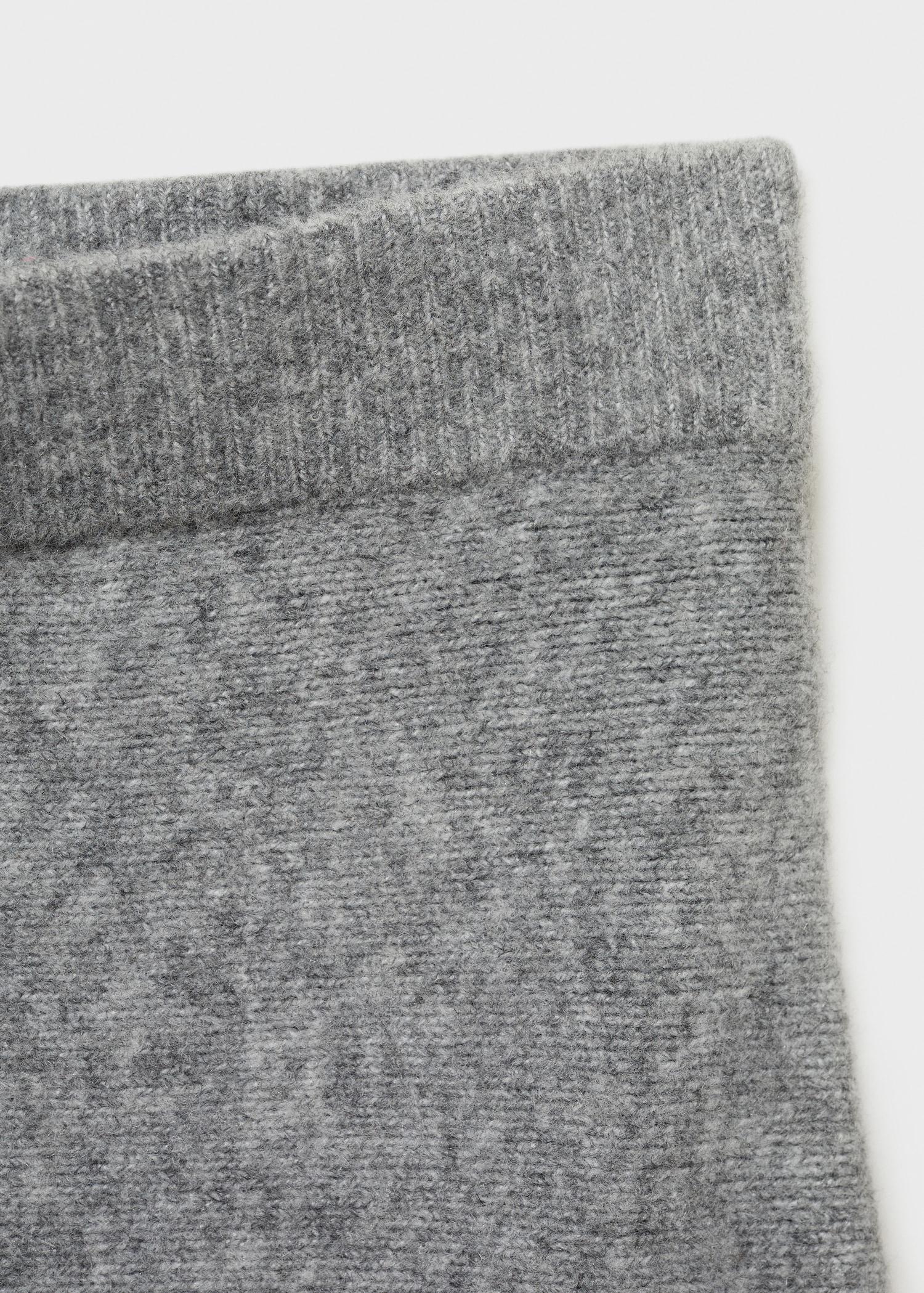 Long knitted skirt - Women | MANGO USA Product Image