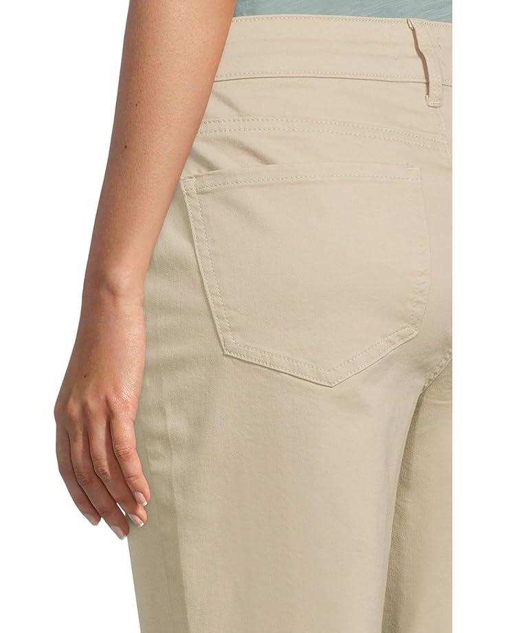 Slim Bootcut Ankle Jeans in Optic White Product Image