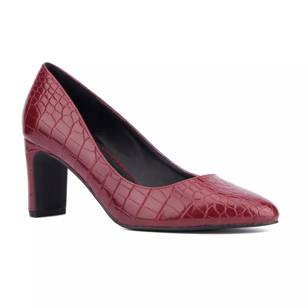 Fashion to Figure Hope Women's Wide Width Pumps,  Product Image