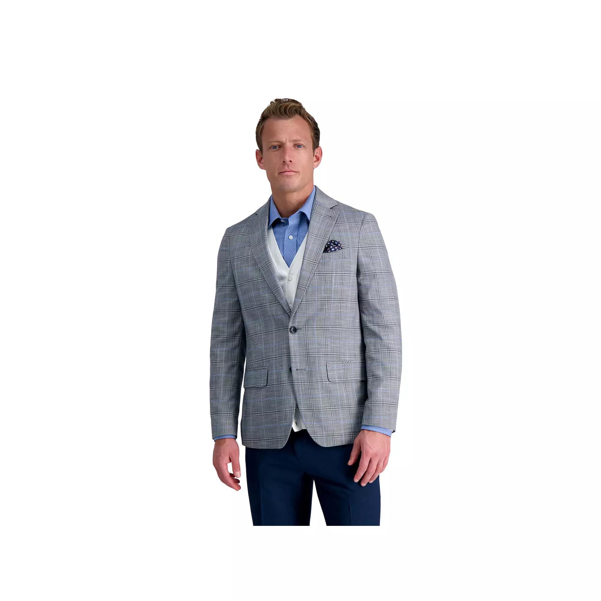 Men's Haggar® Slub Windowpane Slim-Fit Sport Coat,  Product Image