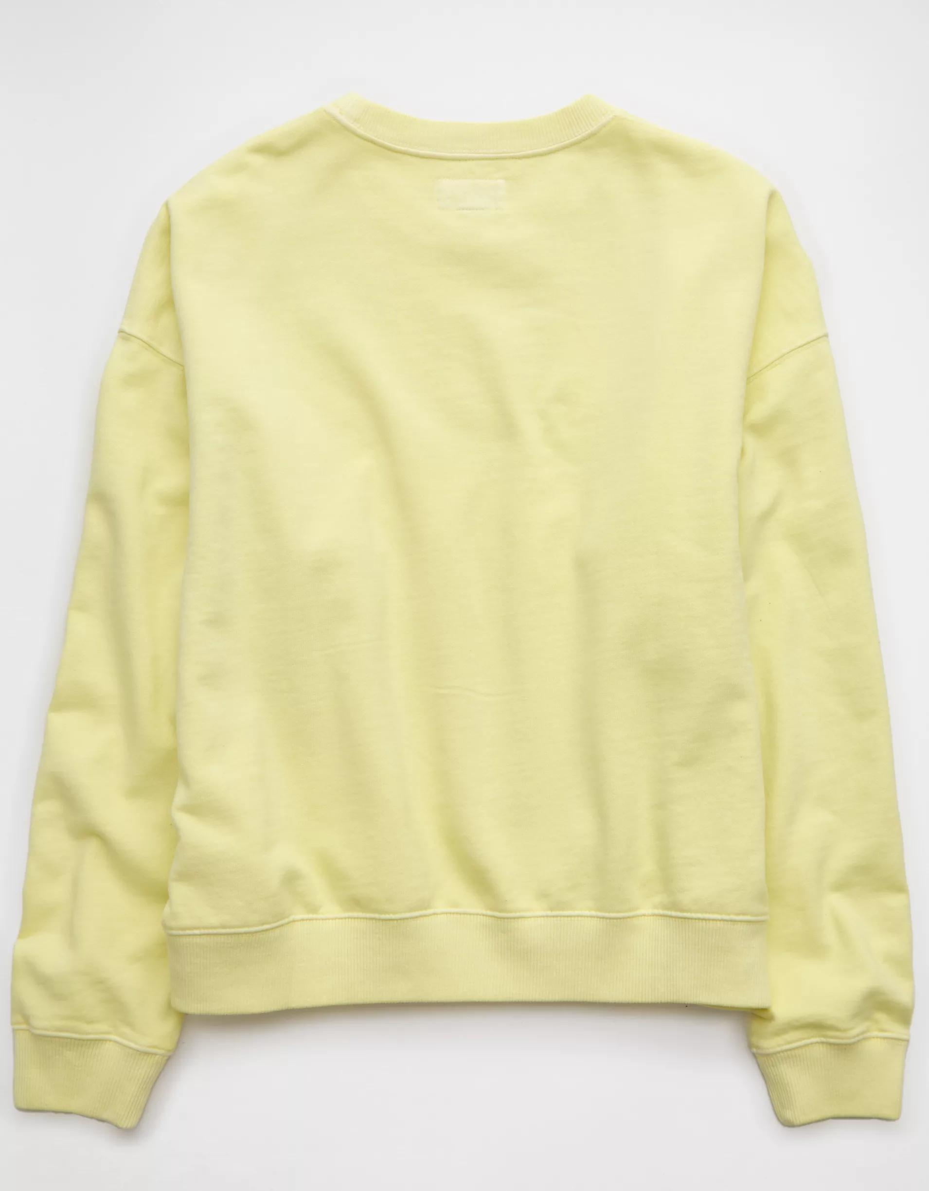 AE Relaxed Fit Destination Graphic Sweatshirt Product Image