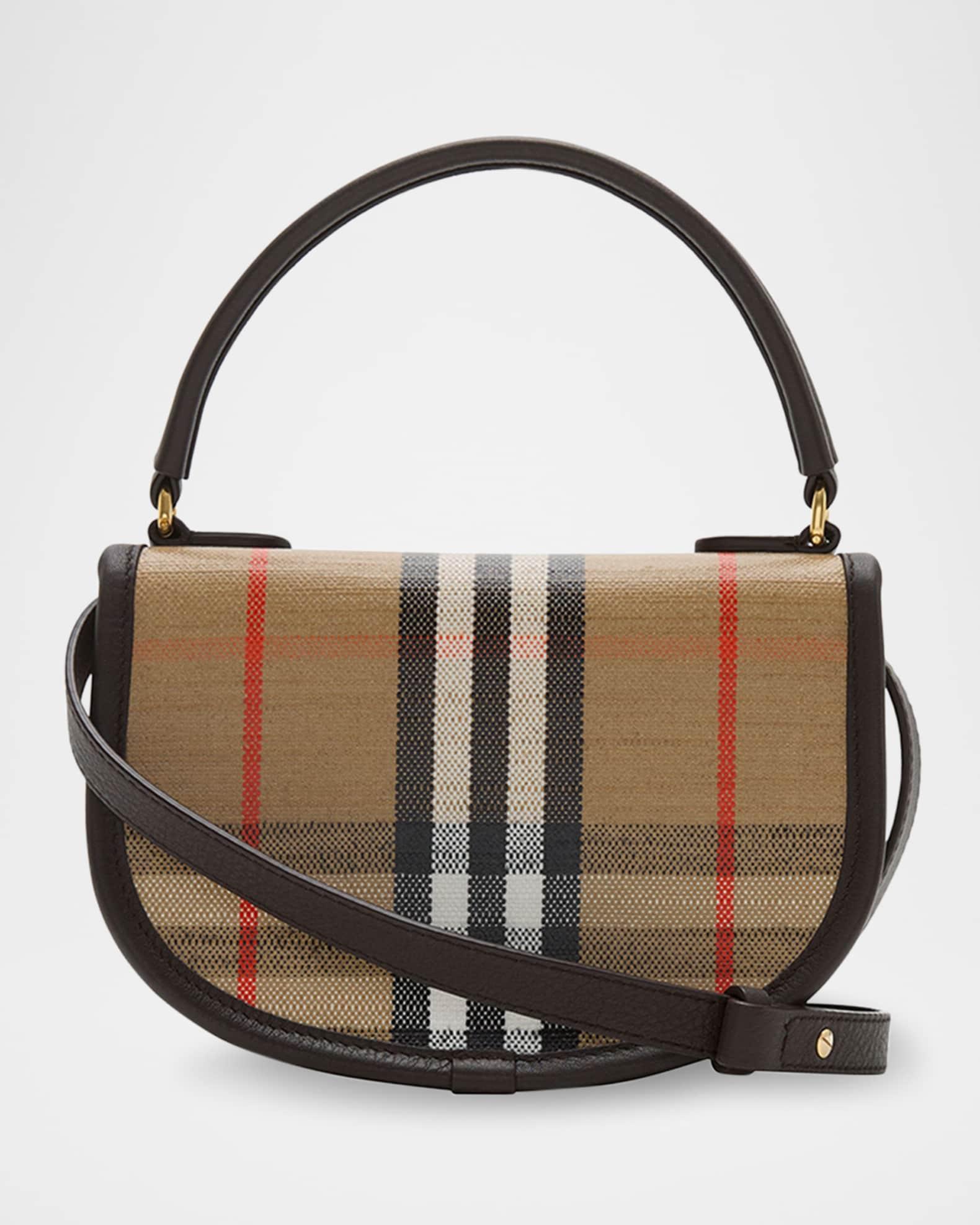 Highlands Check Jacquard Top-Handle Bag Product Image