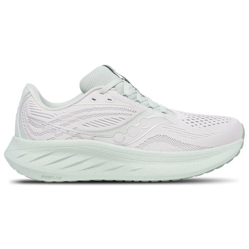 Saucony Womens Saucony Ride 18 - Womens Shoes Navy/Aster Product Image