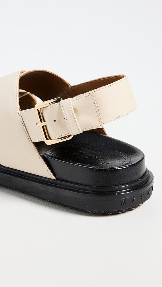 Marni Fussbett Crisscross Sandals | Shopbop Product Image