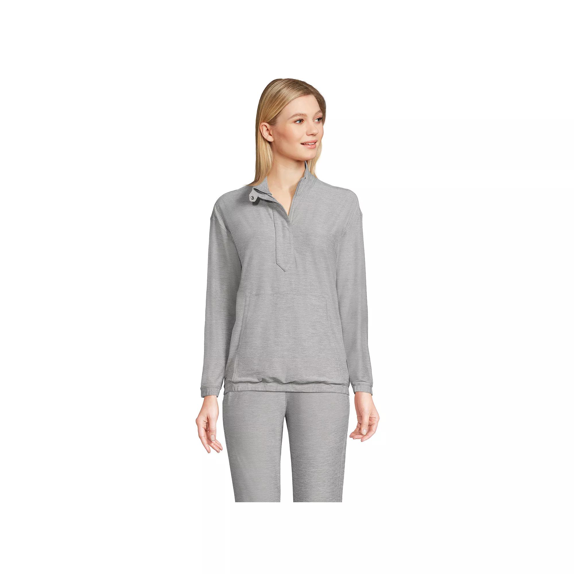 Women's Lands' End Performance UPF 50 Quarter Zip Pullover,  Product Image