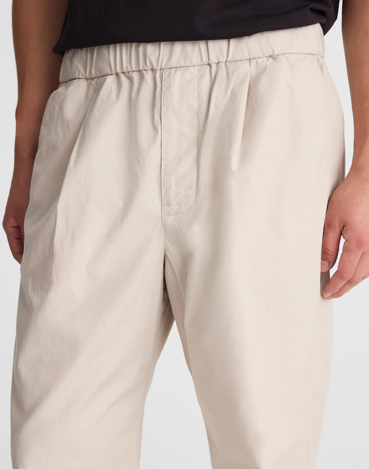 Pleated Poplin Pull-On Pant Product Image