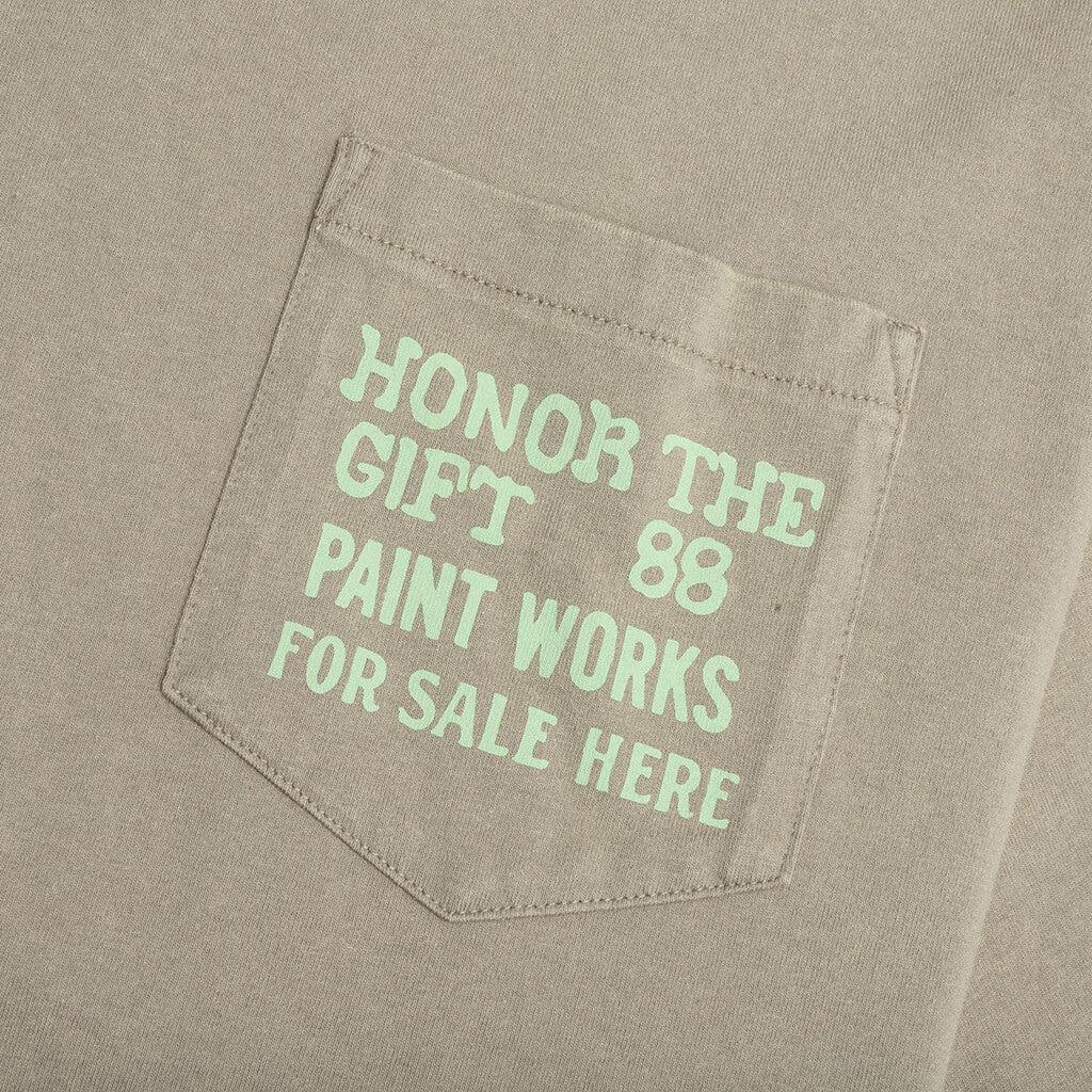 Paint Works Tee - Taupe Male Product Image