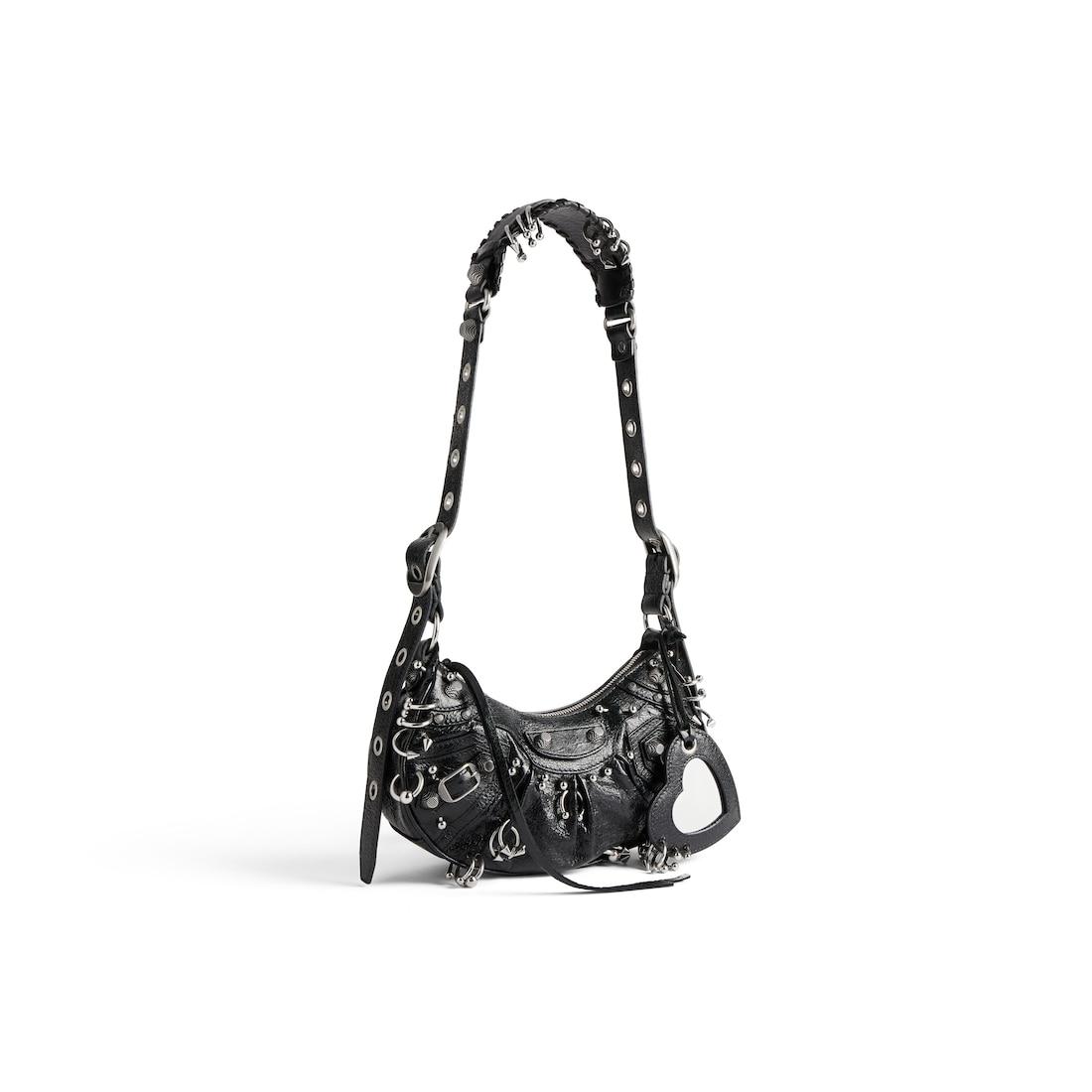 Women's Le Cagole Shoulder Bag Xs in Black Product Image