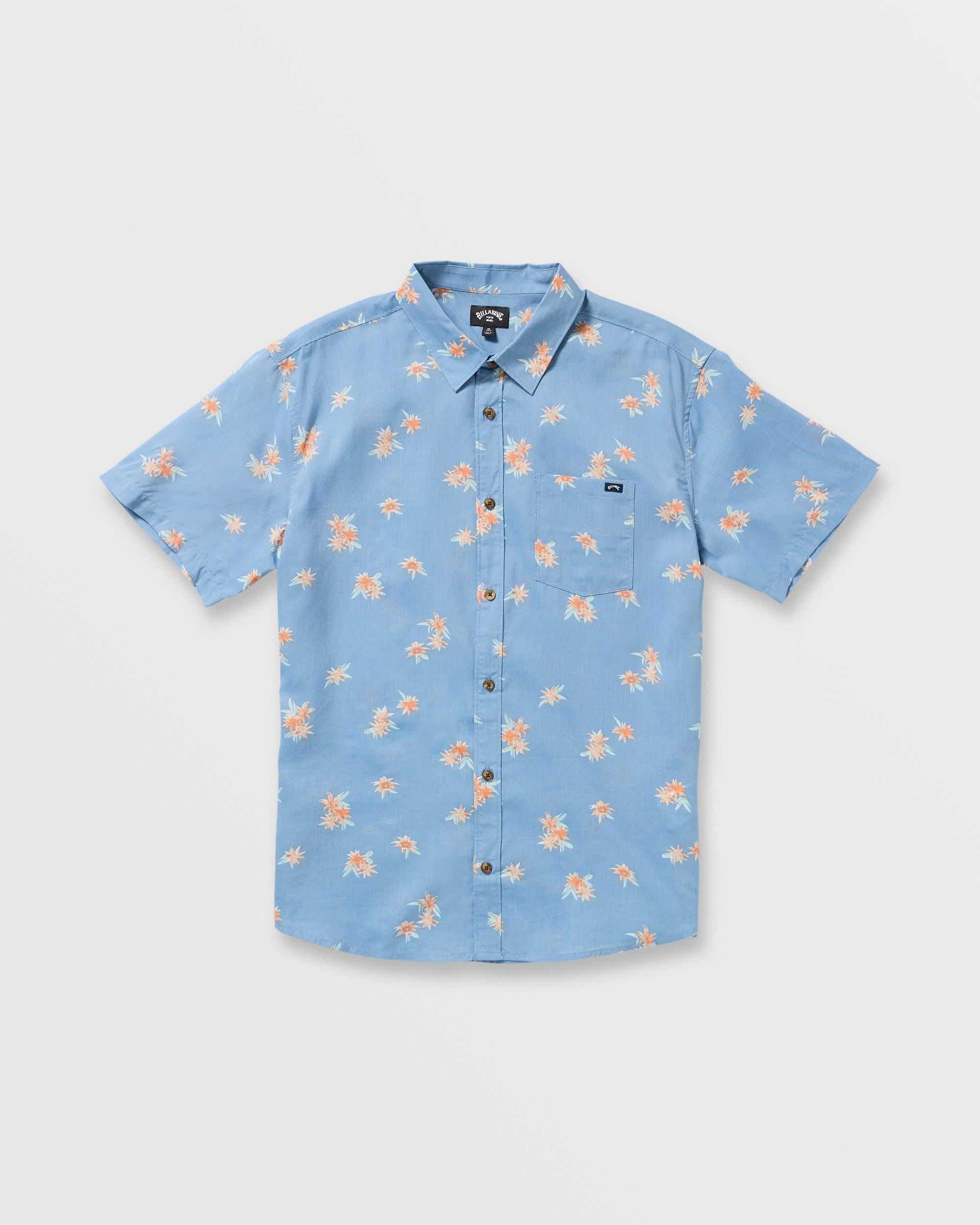 Sundays Mini Short Sleeve Shirt - Carolina Blue Male Product Image