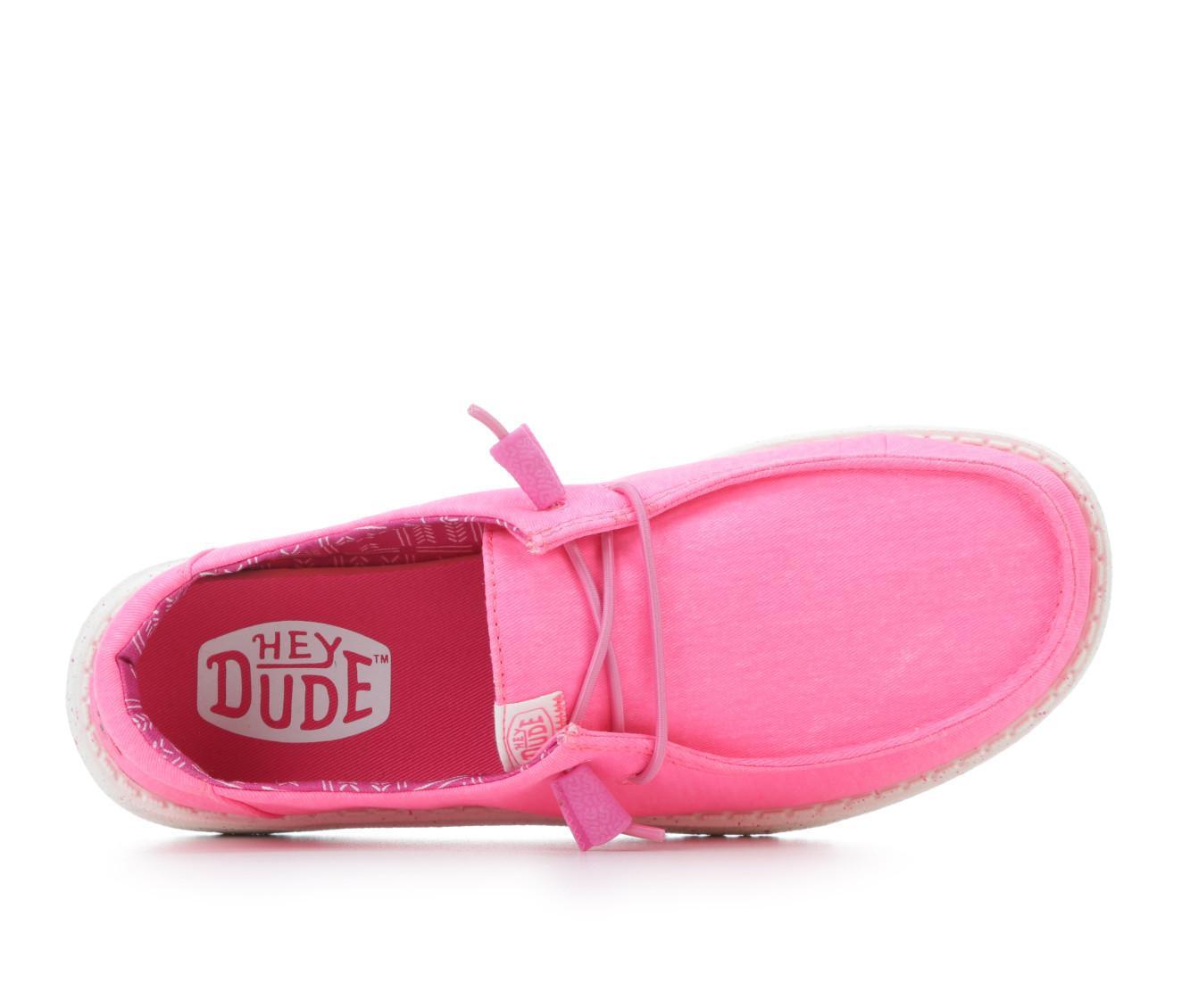 Women's HEYDUDE Wendy Canvas Casual Shoes Product Image
