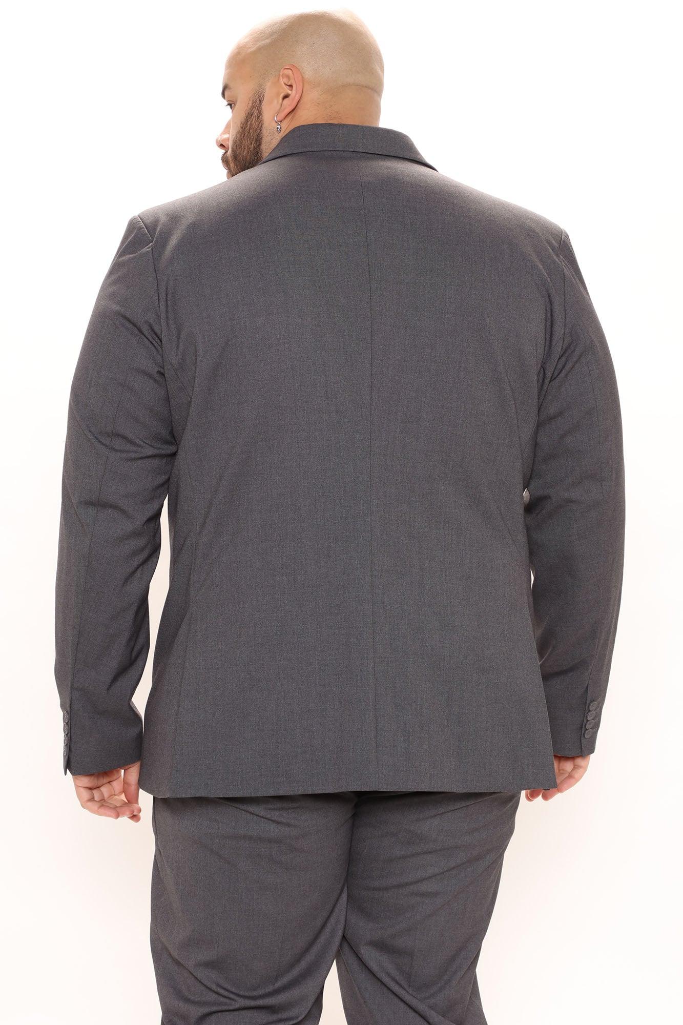 The Modern Stretch Suit Jacket - Charcoal Product Image