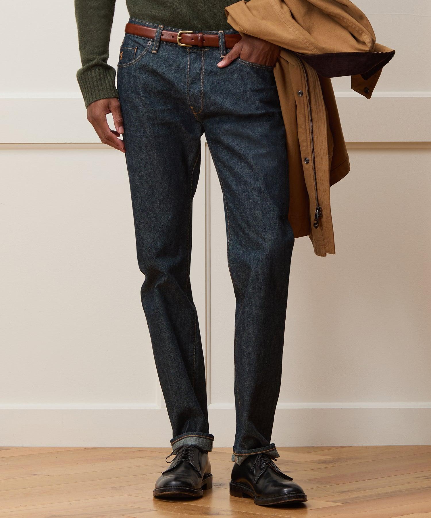 Slim Lightweight Japanese Selvedge Jean in Indigo Product Image