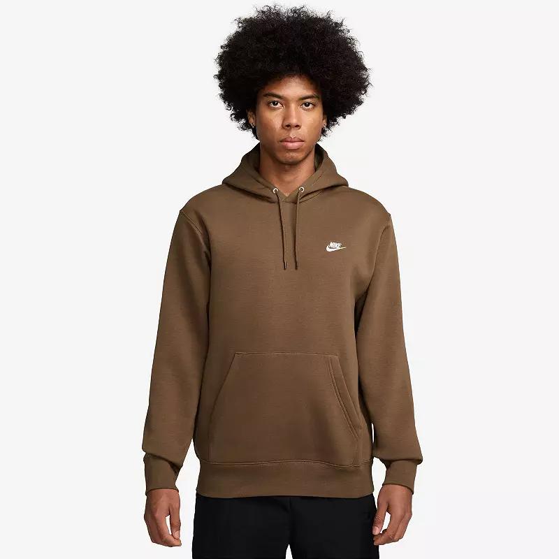 Big & Tall Nike Club Pull-Over Fleece Hoodie, Men's,  Product Image