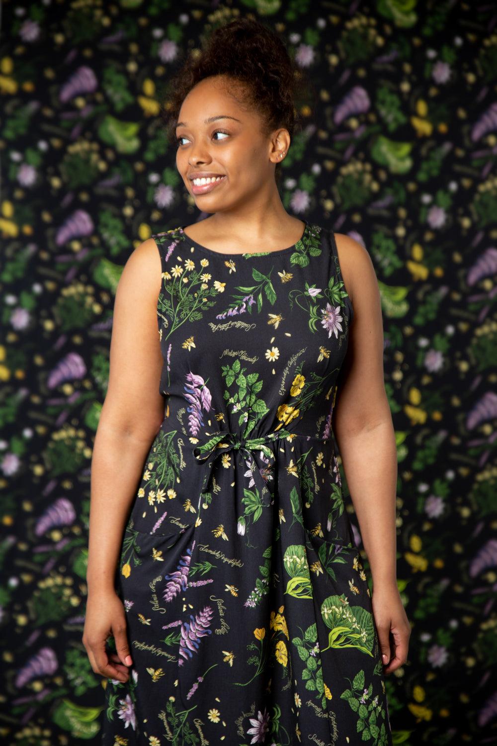 Rhiannon Dress in Nervine Ecovero Product Image