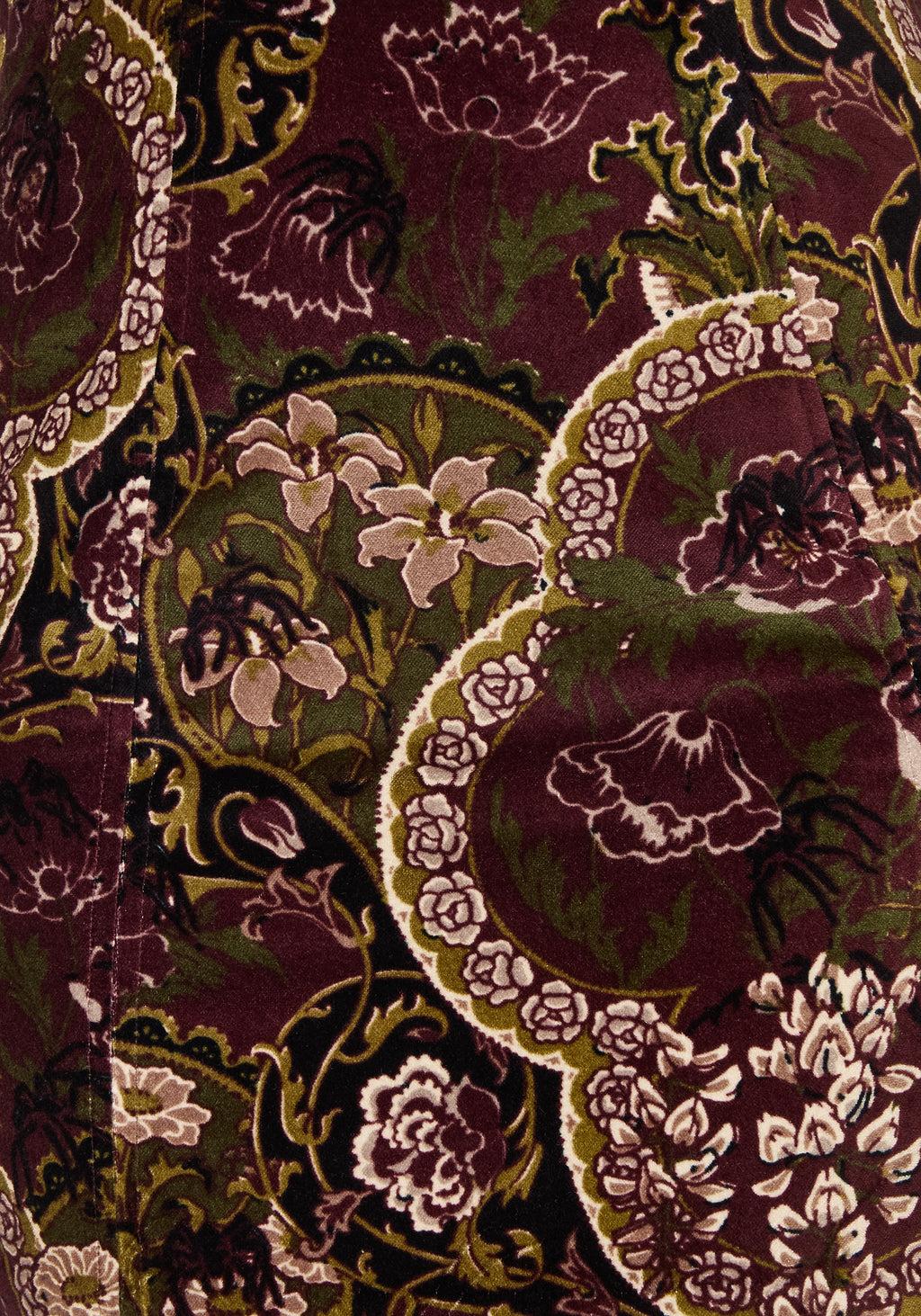 Effie Baroque Mini Shift Skirt Product Image