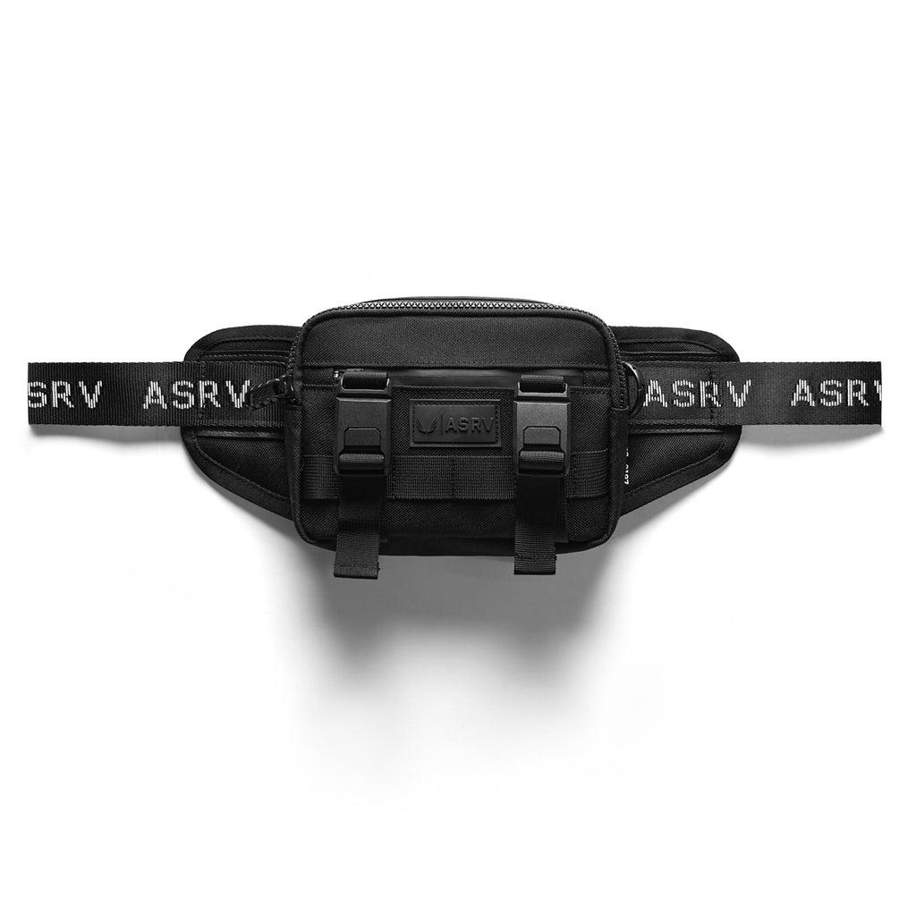 0197. Waterproof Cordura® Small Crossbody Bag - Black Product Image