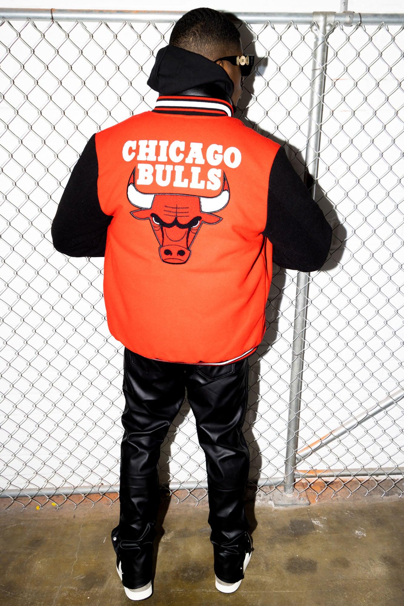 Chicago Bulls Loyalty Varsity Jacket - Red Product Image