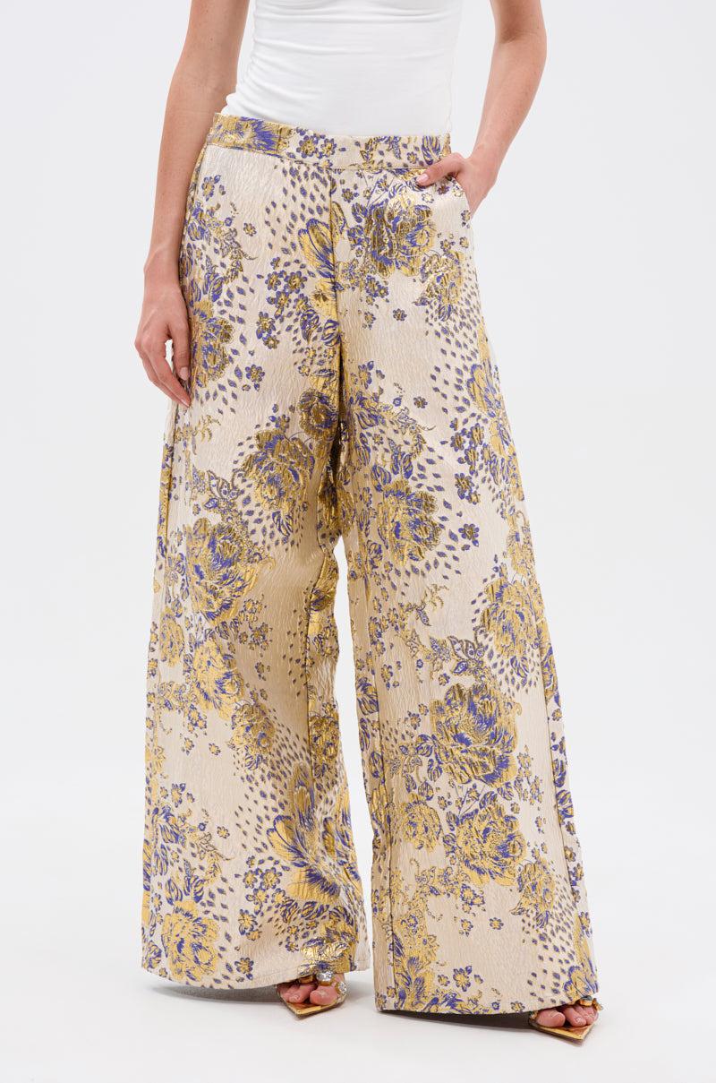 GOLDIE BROCADE TROUSER Product Image